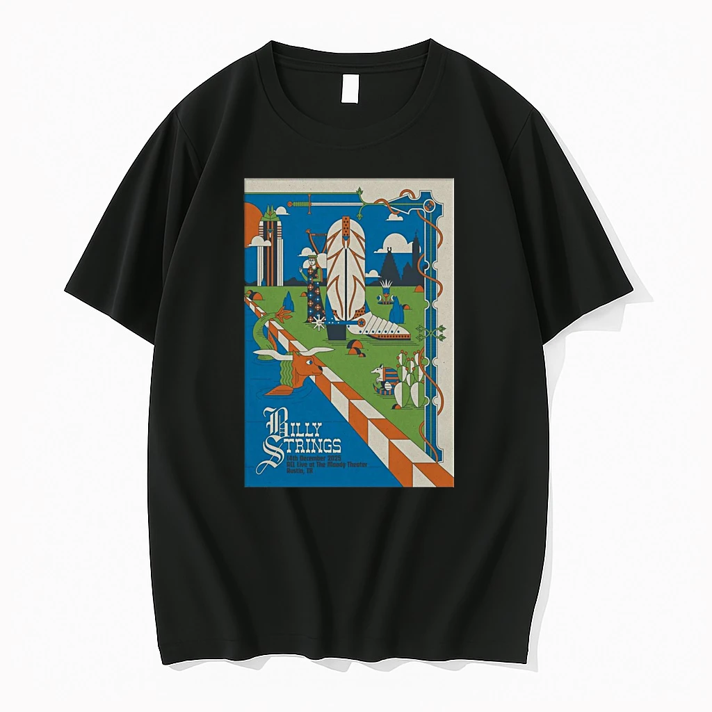 Billy Strings In Austin Tx December 14 2025 At The Moody Center Tour Shirts