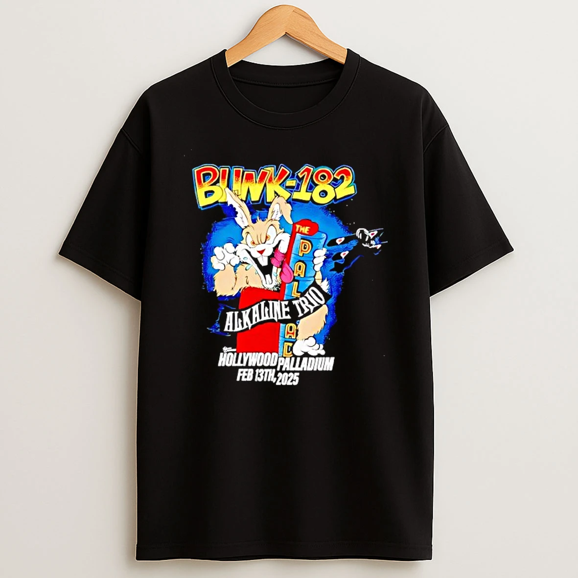 Biwk 182 Alkaline Trio Hollywood Palladium Feb 13th 2025 Shirts
