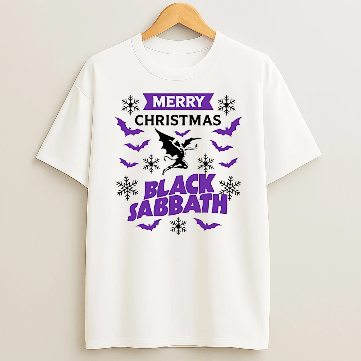 Black Sabbath Snow Merry Christmas 2025 Shirts