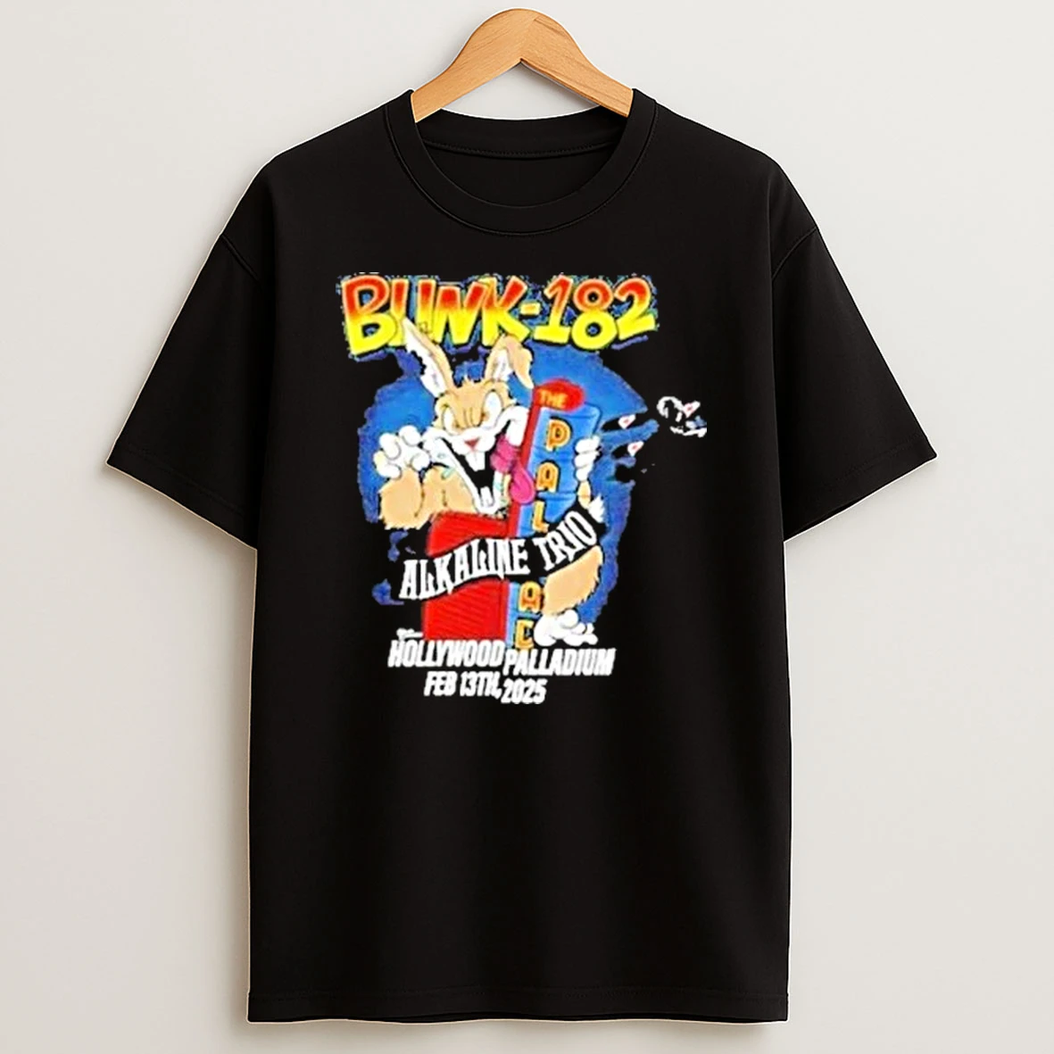 Blink 182 Alkaline Trio Hollywood Palladium Feb 13th 2025 Shirts