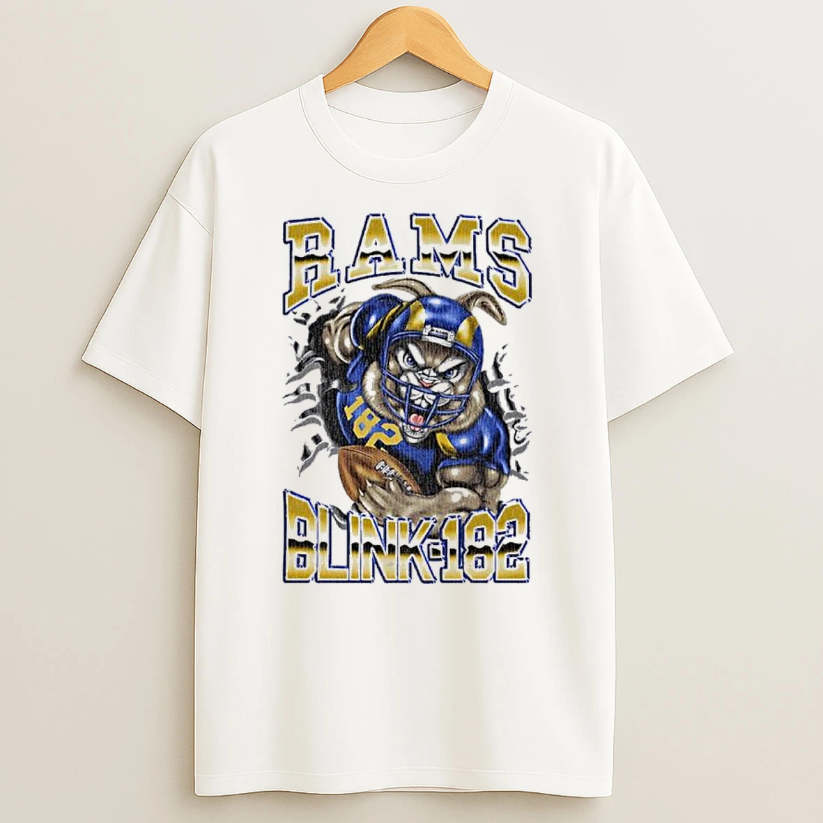 Blink 182 X La Rams Touchdown Event Shirts