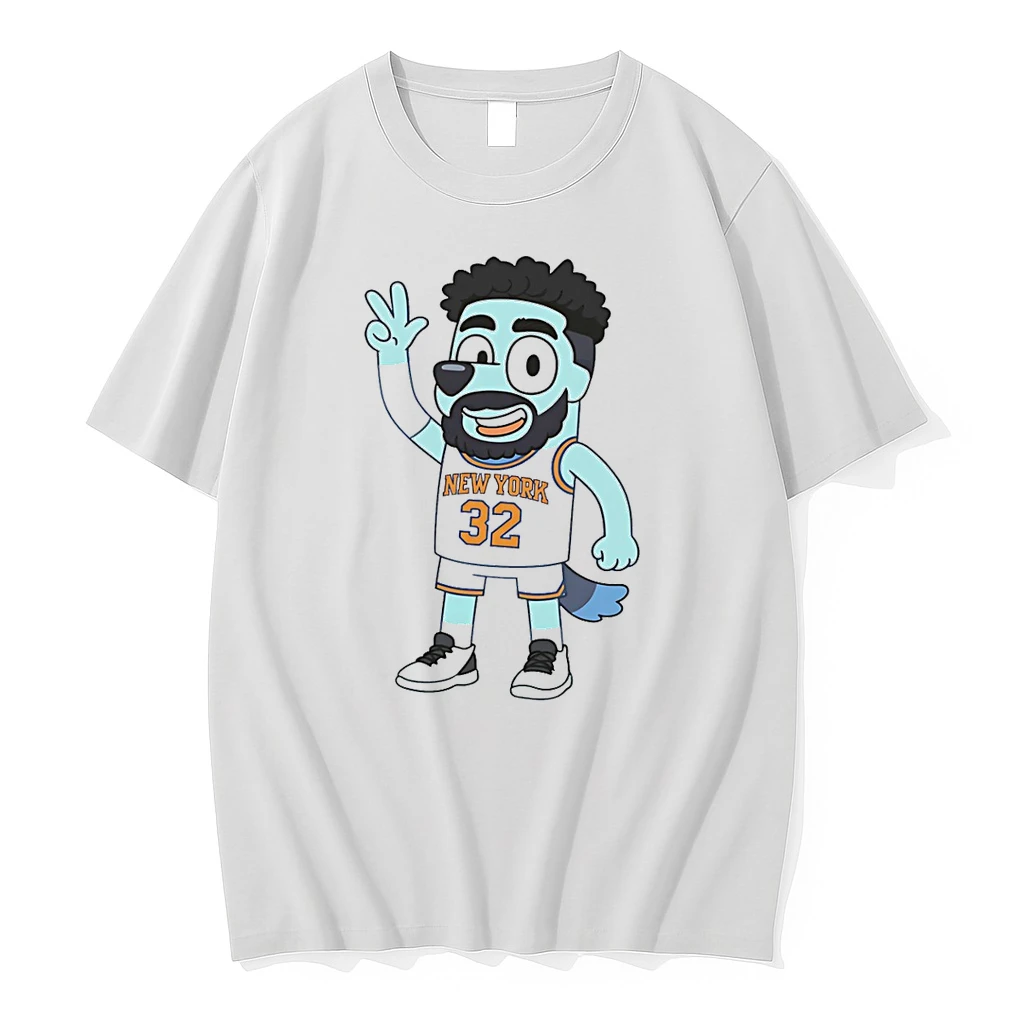Bluey Karl Anthony Towns New York Knicks Cartoon Shirts