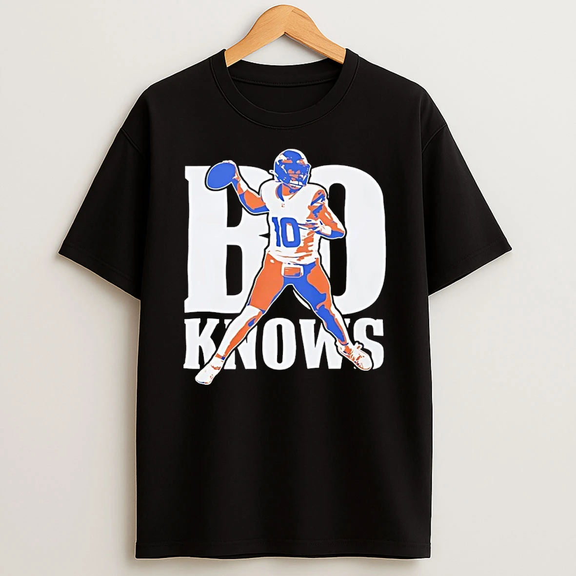 Bo Knows Bo Nix Denver Broncos Shirts