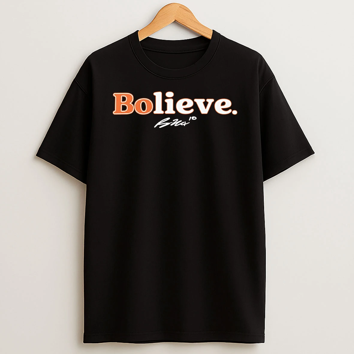 Bo Nix Bolieve Denver Broncos Signature Shirts