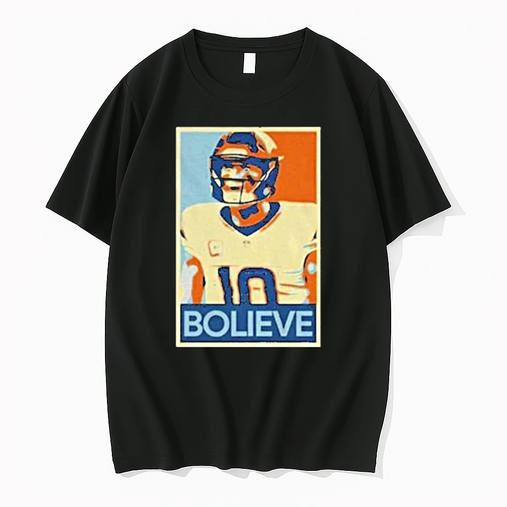Bo Nix Bolieve Hope Broncos Statement Shirts