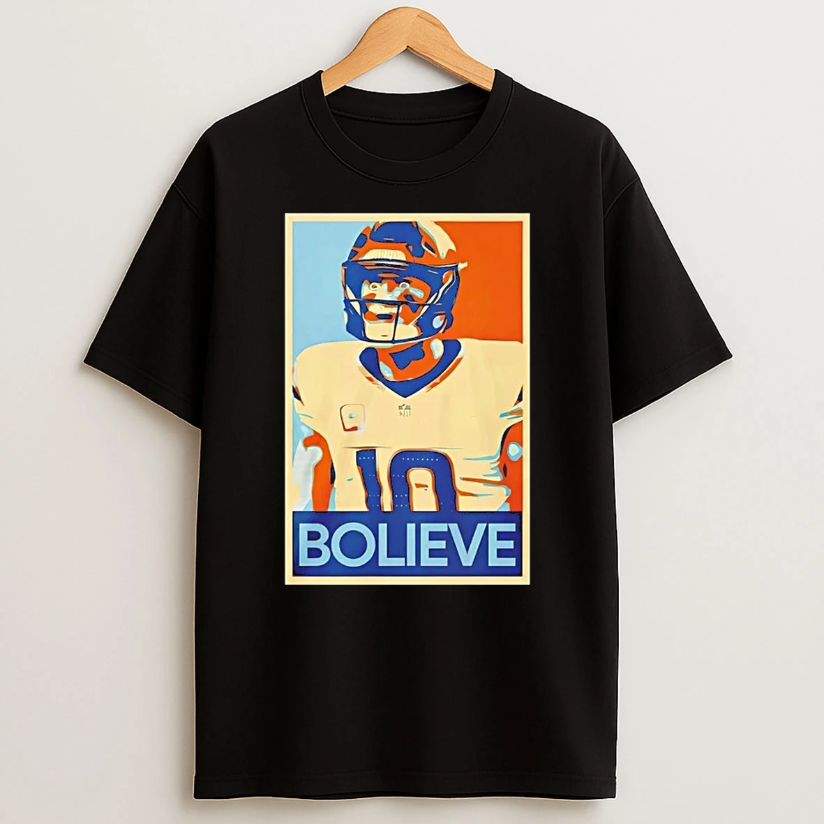 Bo Nix Bolieve Hope Fueled Denver Broncos Shirts