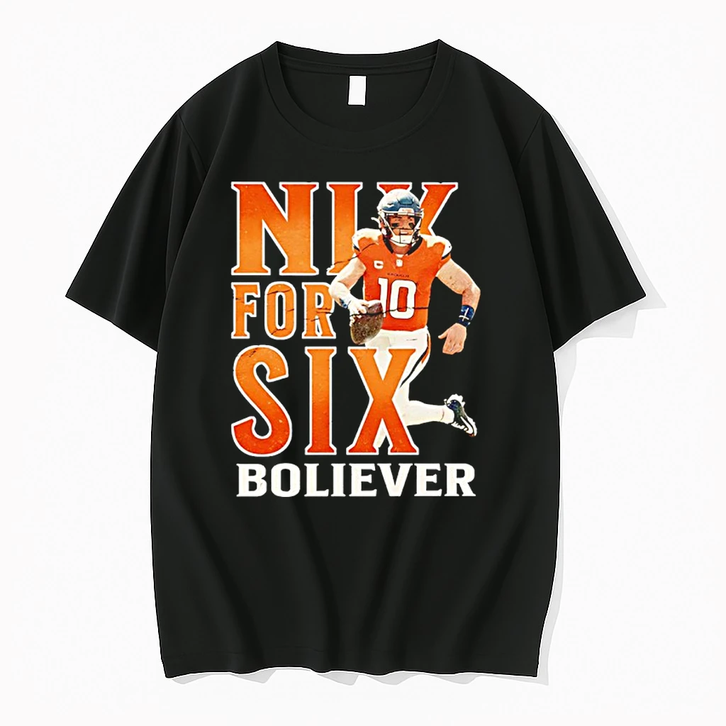 Bo Nix Denver Broncos Nix For Six Boilever Shirts
