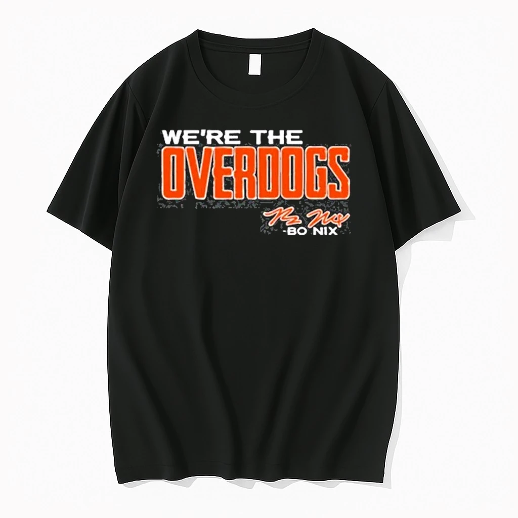 Bo Nix Were The Overdogs Tour 2025 Shirts