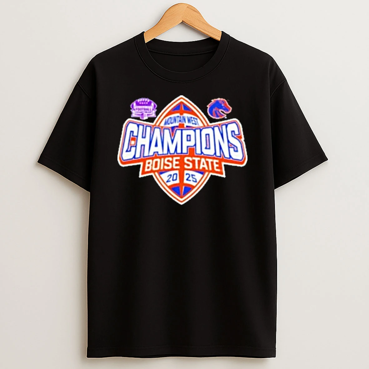 Boise State Broncos Mountain West Champs 2025 Football Shirts