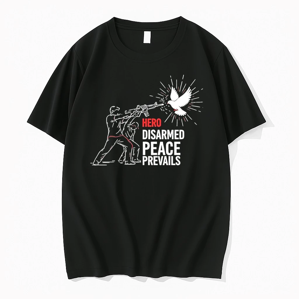 Bondi Beach Shooters Hero Disarmed Peace Prevails Shirts