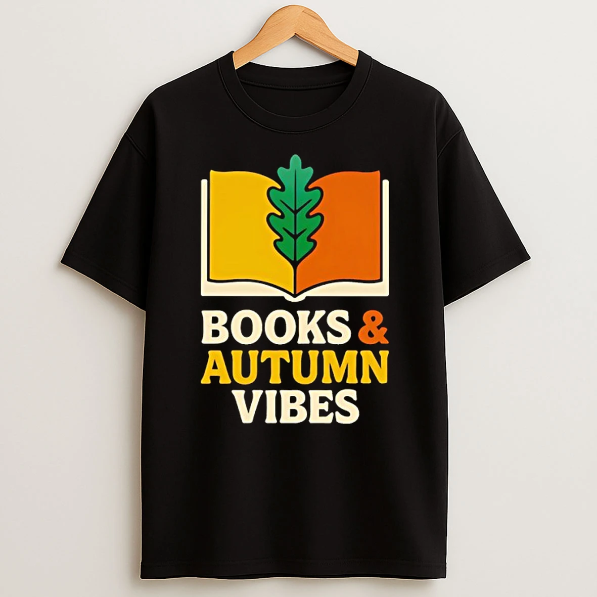 Books And Autumn Vibes Shirts