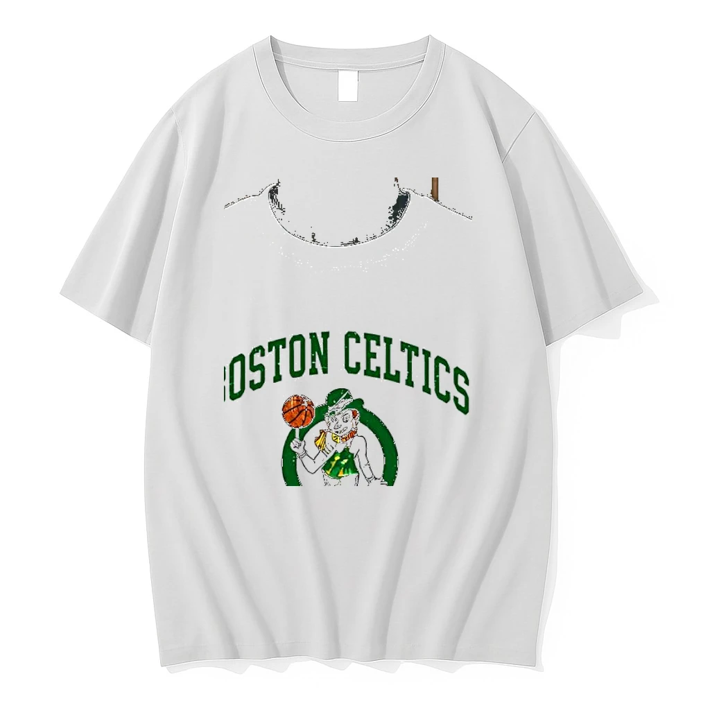 Boston Celtics Vintage Basketball Graphic Fan Style Shirts