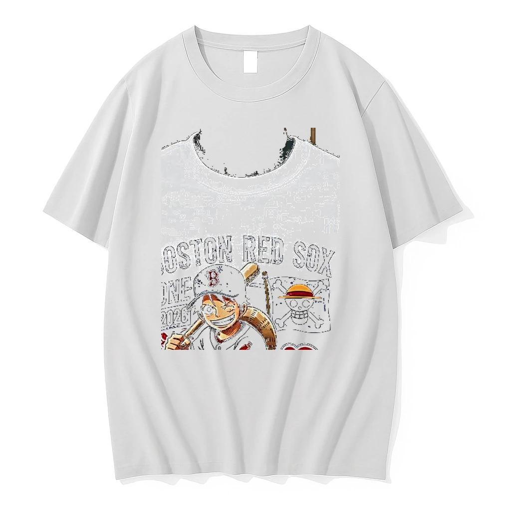 Boston Red Sox One Piece 2026 Luffy Straw Hat Pirates Shirts