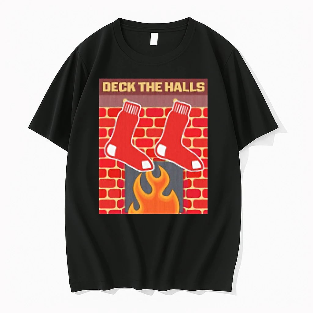 Boston Red Sox Deck The Halls Ugly Christmas Shirts