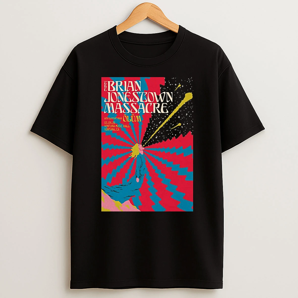 Brian Jonestown Massacre In Ventura Ca On March 4 2026 Shirts