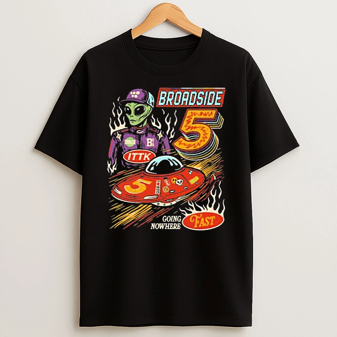 Broadside 5 Going Nowhere Fast Nas Star Alien Shirts