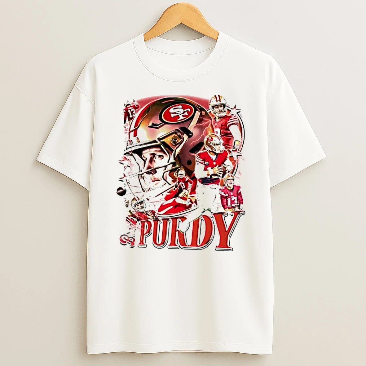 Brock Purdy Picture Collage 49ers Shirts