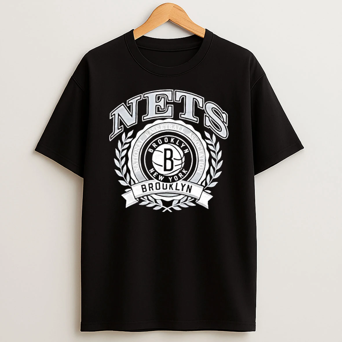 Brooklyn Nets National Basketball Association Crest Shirts