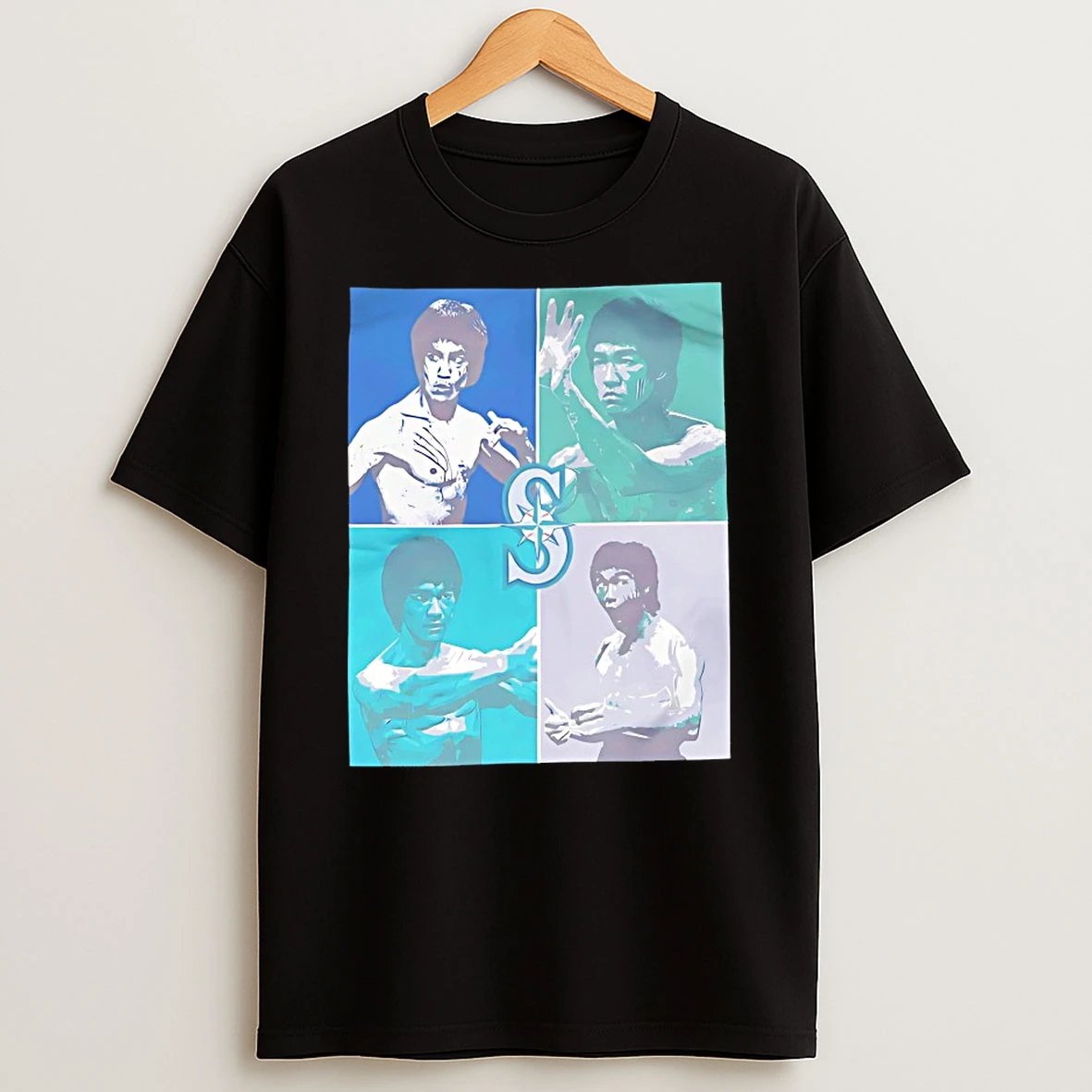 Bruce Lee Seattle Mariners Retro Shirts