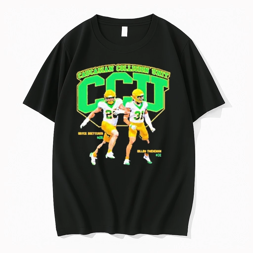 Bryce Boettcher And Dillon Thieneman Ccu Caucasian Collision Unit Shirts