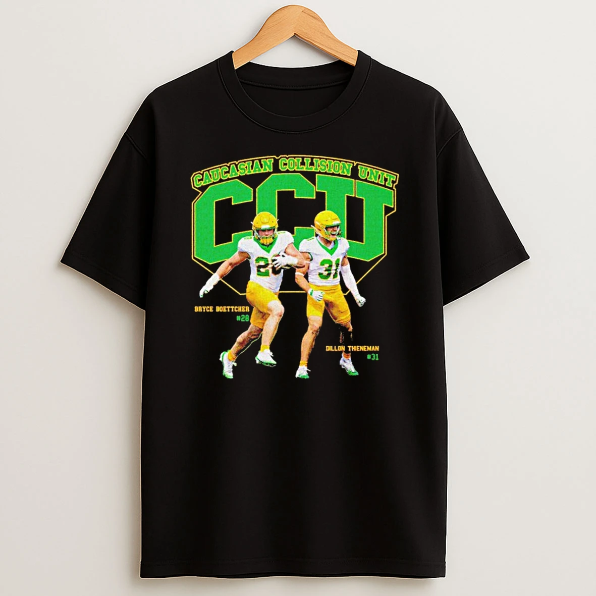 Bryce Boettcher And Dillon Thieneman Caucasian Collision Unit Ccu Shirts