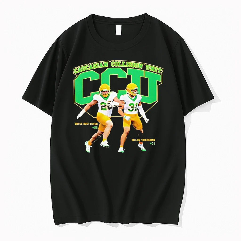 Bryce Boettcher And Dillon Thieneman Wearing Ccu Player Shirts