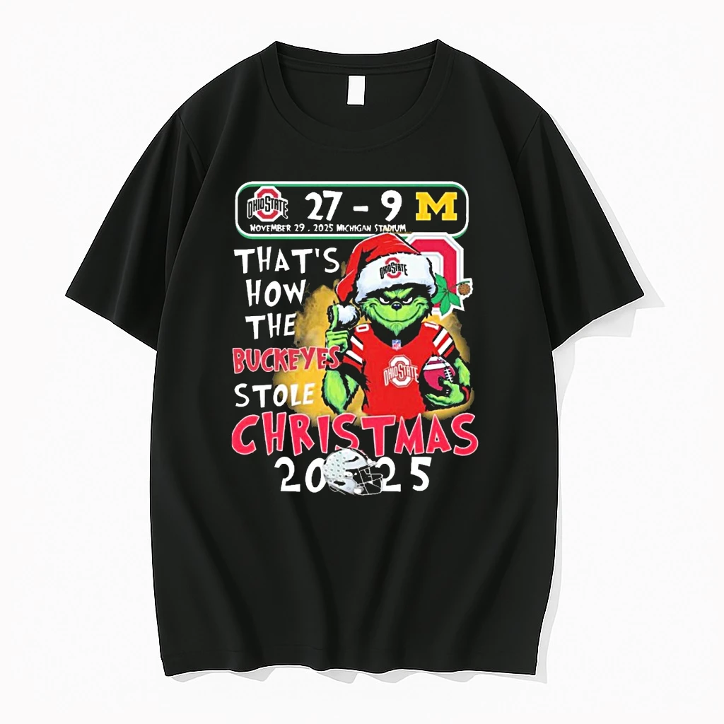 Buckeyes 27 9 Wolverine Michigan Stadium Thats How The Buckeyes Stole Christmas November 29 2025 Shirts