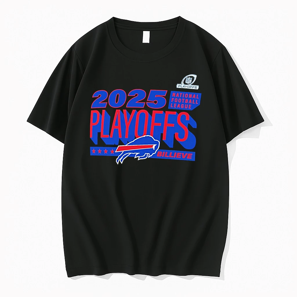 Buffalo Bills 2025 National Football League Playoffs Ready Billieve Shirts