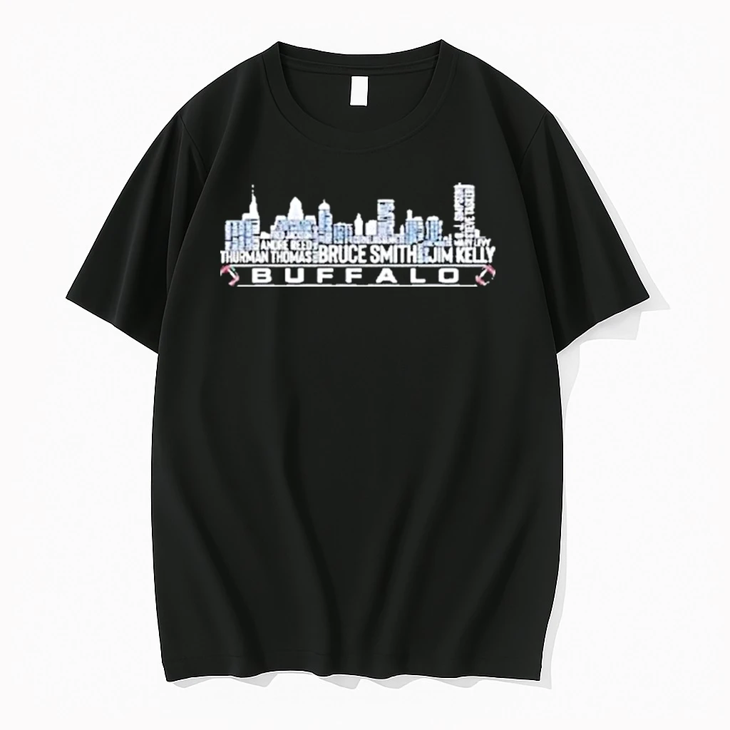Buffalo Bills Football Skyline Name Shirts