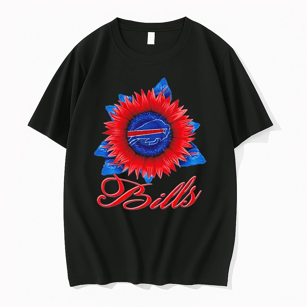 Buffalo Bills Football X Sunflower Graphic Shirts