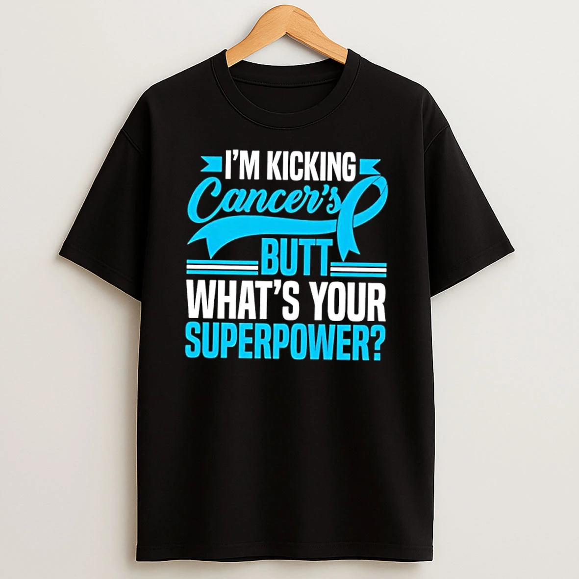 Buffalo Bills Im Kicking Cancers Butt Whats Your Superpower Shirts