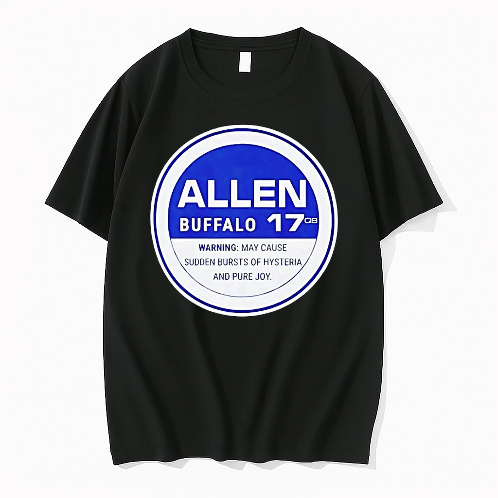 Buffalo Bills Josh Allen 17 Hysteria And Pure Joy Shirts