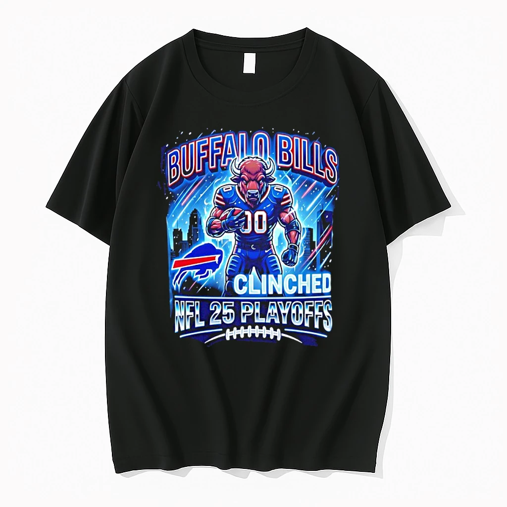 Buffalo Bills Nfl 2025 Playoff Football Mascot Shirts