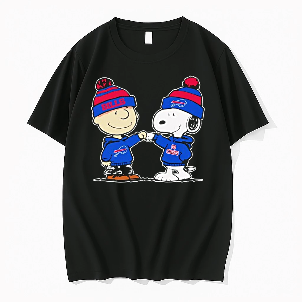 Buffalo Bills Snoopy And Charlie Brown Best Friends Shirts