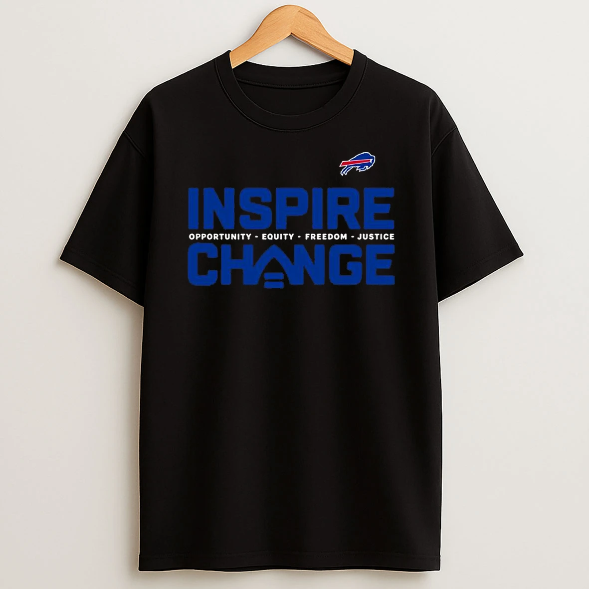 Buffalo Bills X Nfl Inspire Change Opportunity Equity Freedom Justice Shirts