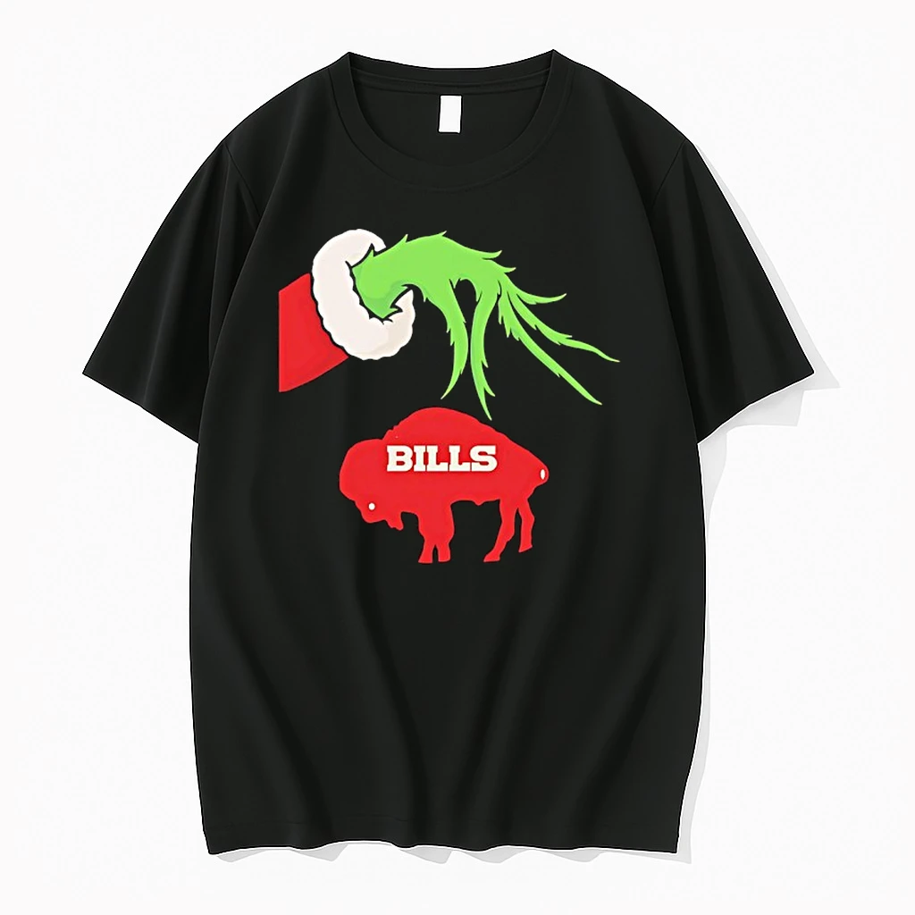 Buffalo Bills And Grinch Stealing Character Shirts