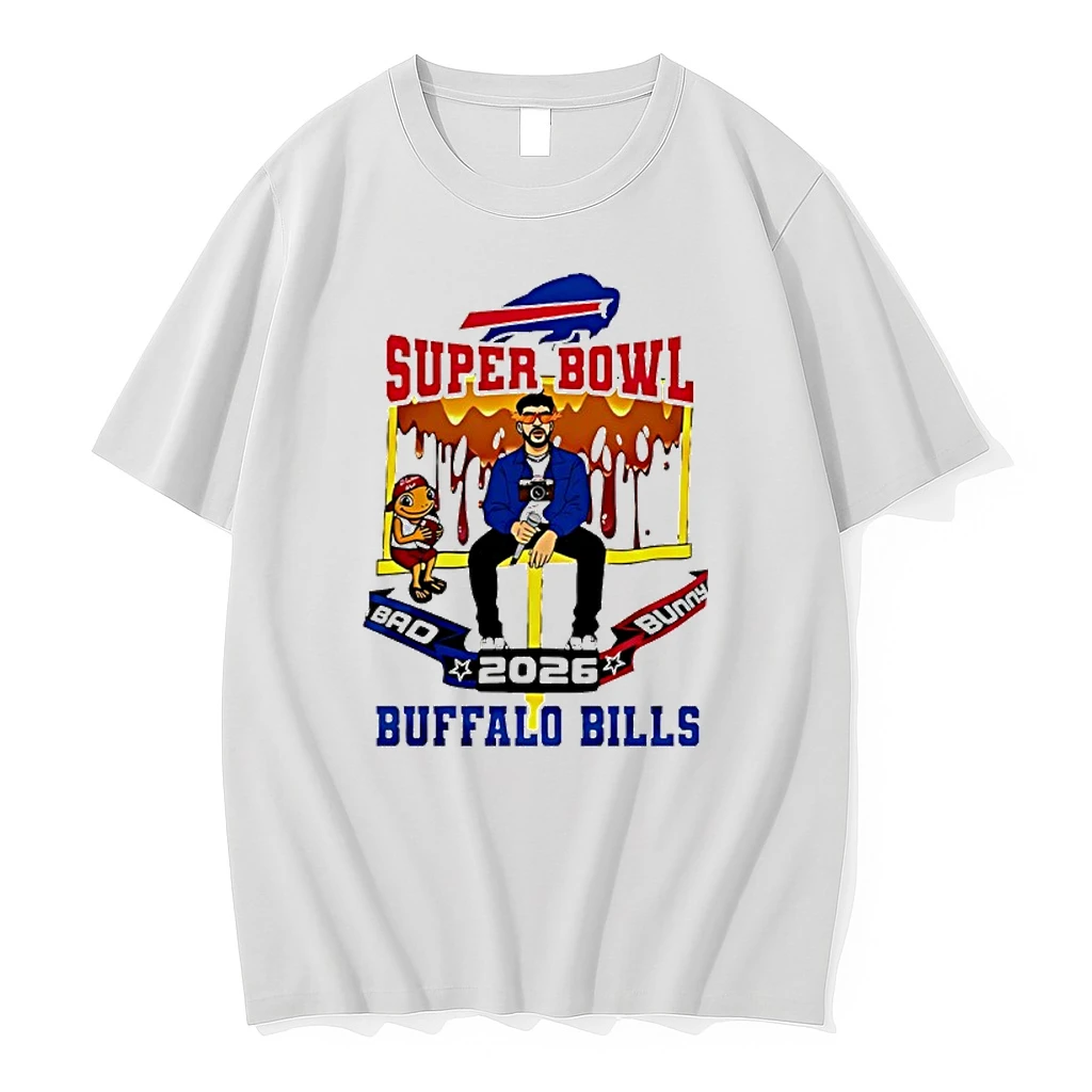 Buffalo Bills X Bad Bunny Super Bowl 2026 Shirts