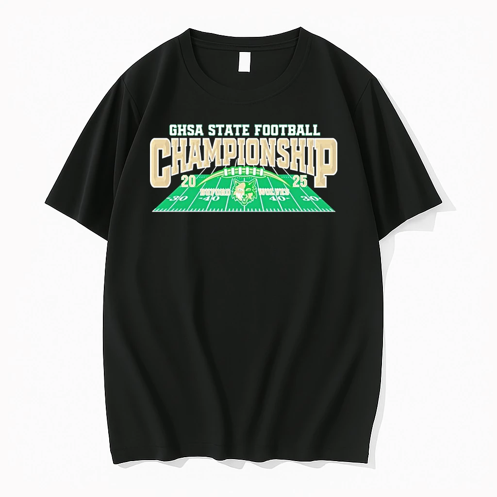 Buford Wolves 2025 Ghsa State Football Championship Logo Shirts
