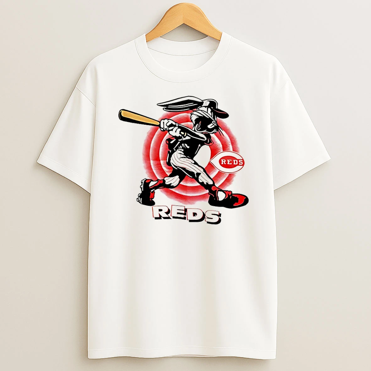 Bugs Bunny Looney Tunes Cincinnati Reds X Warner Bros Shirts