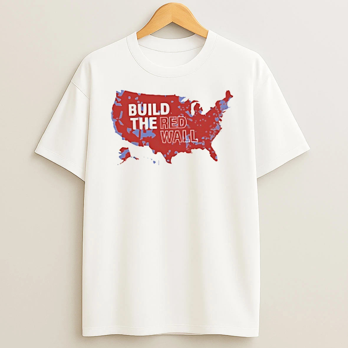 Build The Red Wall Usa Shirts