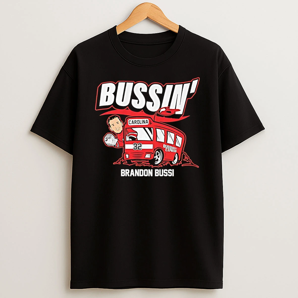 Bussin Brandon Bussi 32 Carolina Hurricanes Bussi Express Shirts
