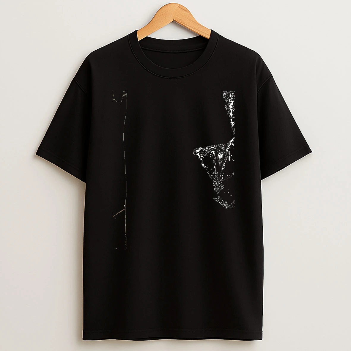 Buster Keaton Portrait Classic Retro Black Shirts