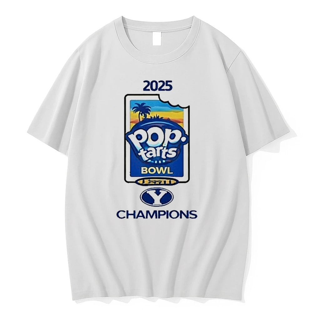 Byu Cougars 2025 Pop Tarts Bowl Champions Shirts