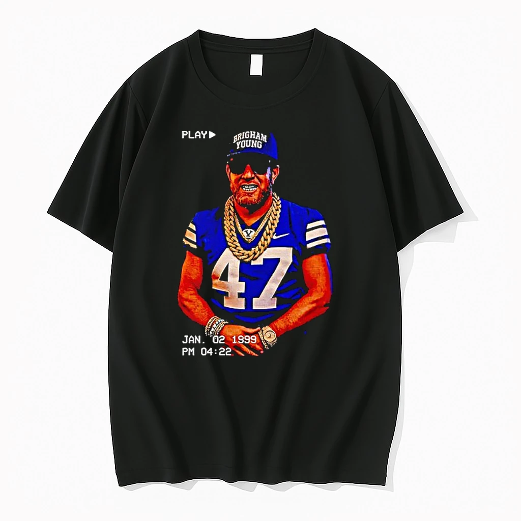 Byu Cougars Football 47 Brigham Young Grill Jan 02 1999 Shirts