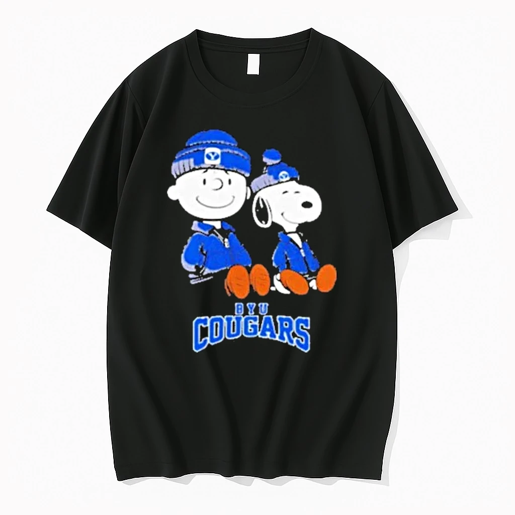 Byu Cougars X Snoopy And Charlie Brown Shirts