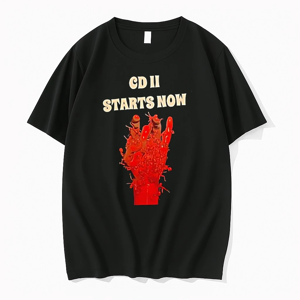Cd Ii Starts Now Bloodied Hand Covered Shirts