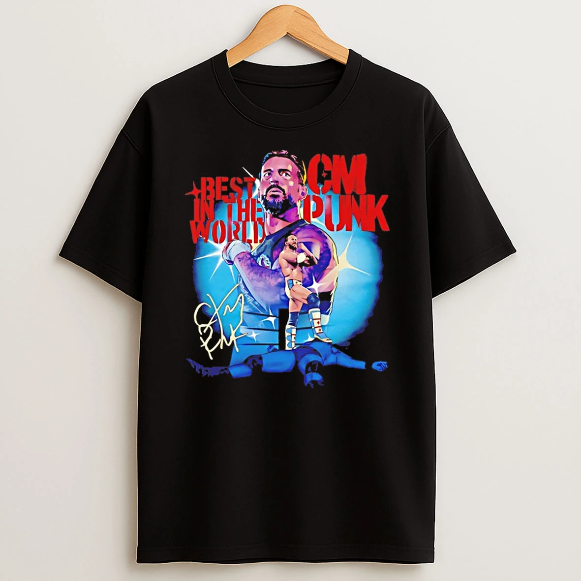 Cm Punk Stencil Shirts