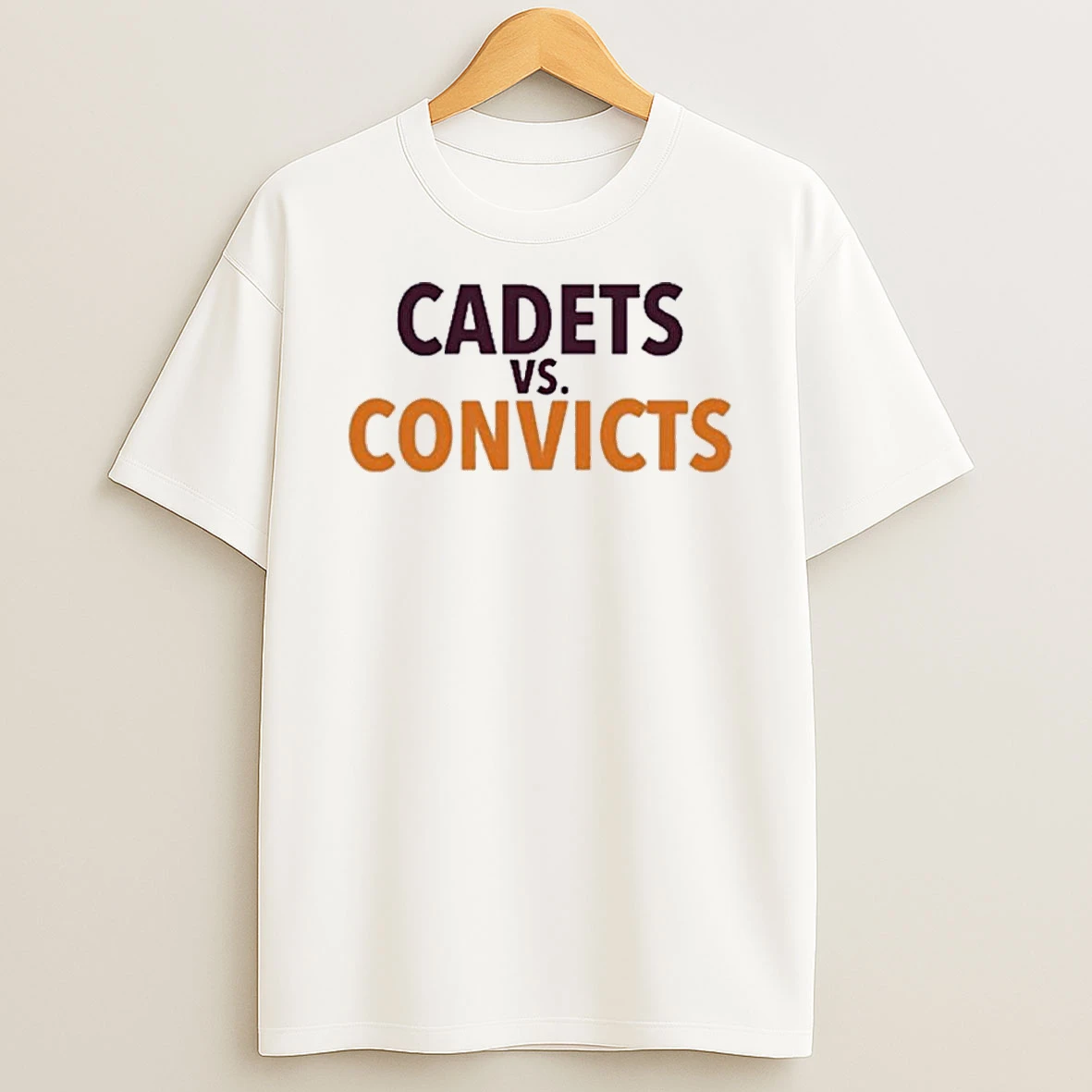 Cadets Vs Convicts Miami Hurricanes Shirts