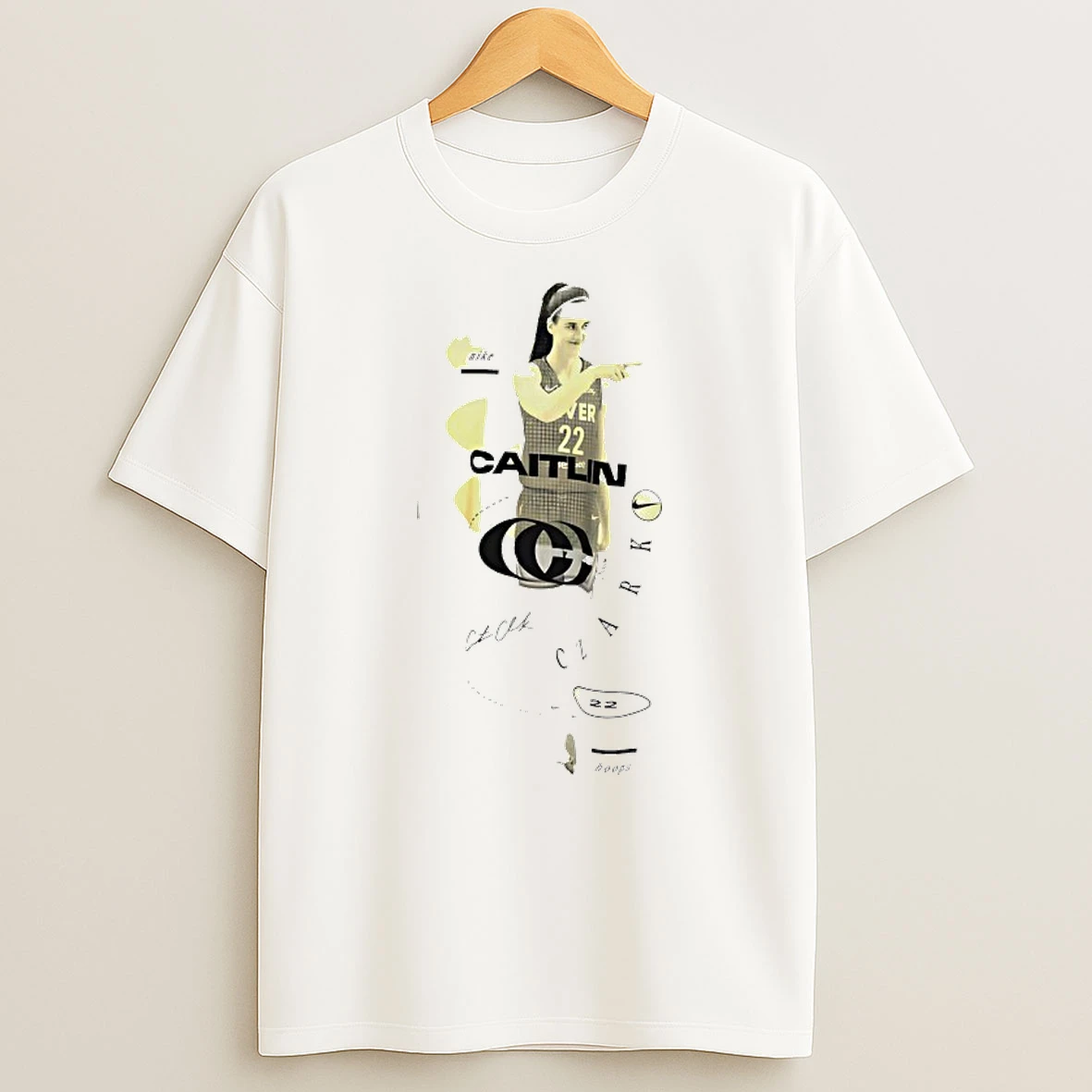 Caitlin Clark Indiana Fever Basketball Signature Graphic Shirts