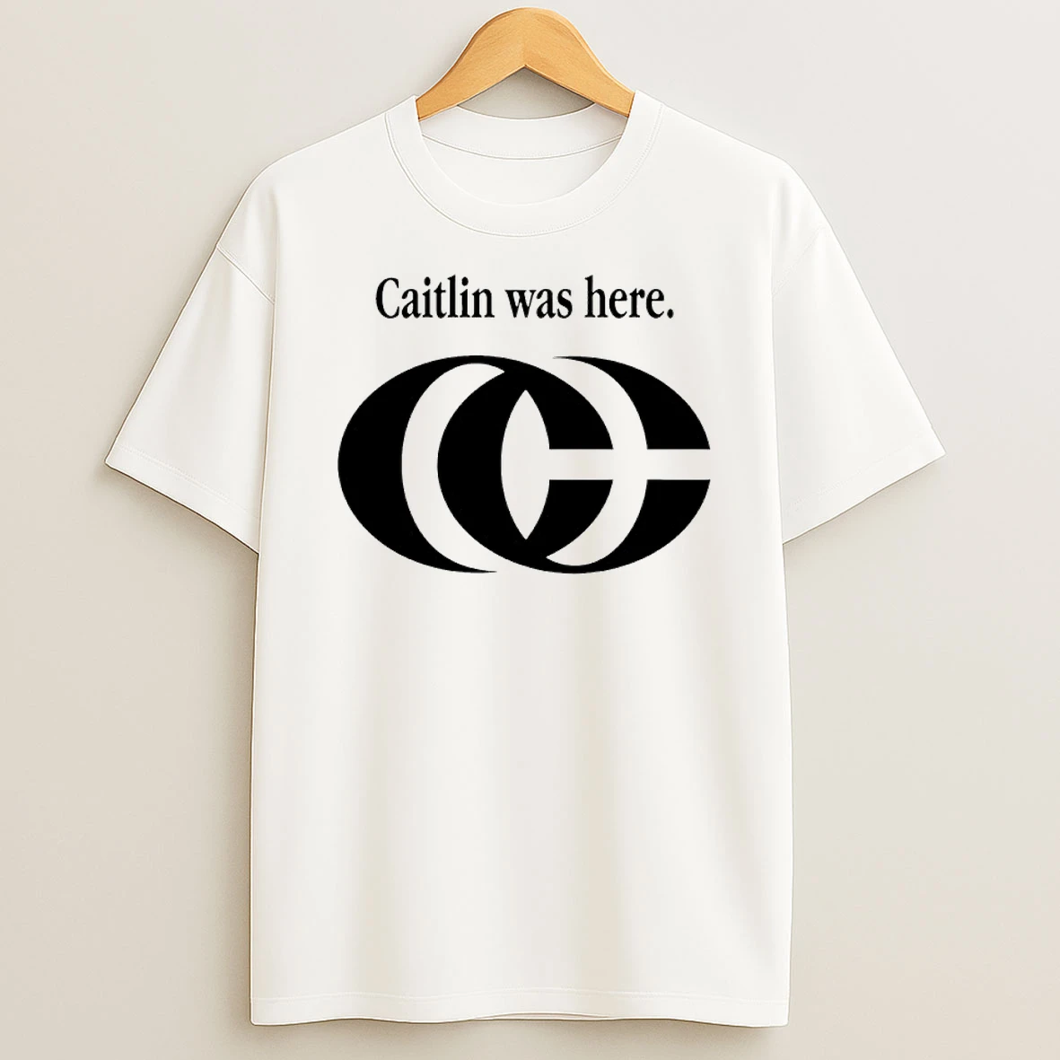 Caitlin Was Here Signature Logo 2025 Shirts